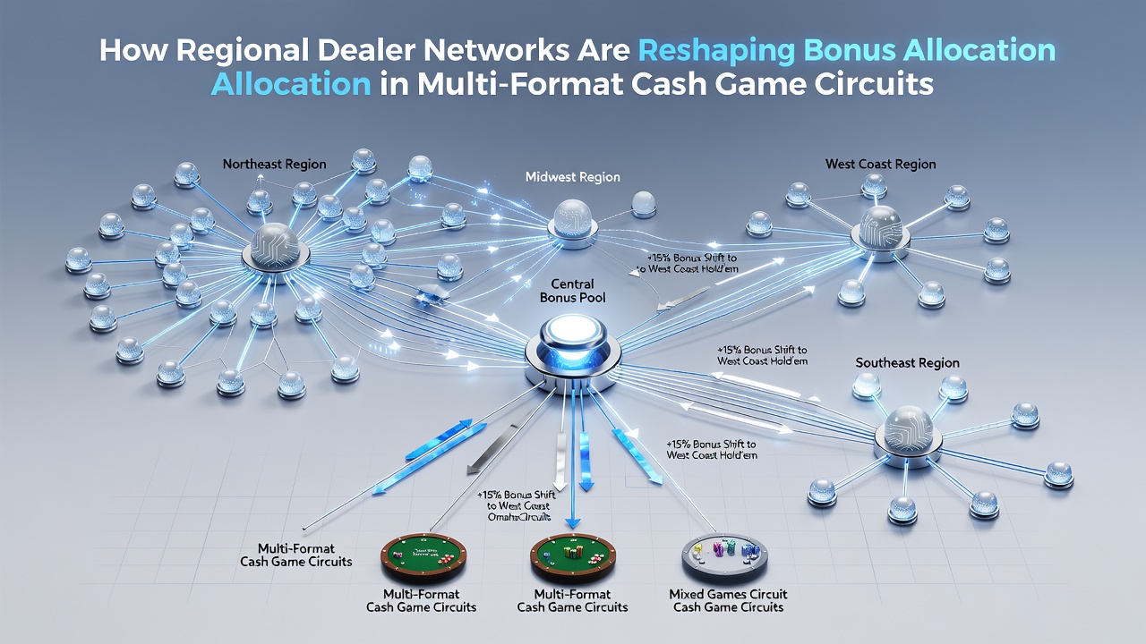 Regionale Dealernetzwerke koordinieren Bonusstrukturen über verschiedene Cash-Game-Formate hinweg in europäischen Spielstätten