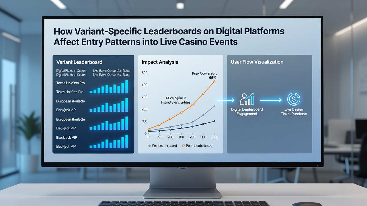 Live-Casino-Events und digitale Leaderboard-Qualifikationen
