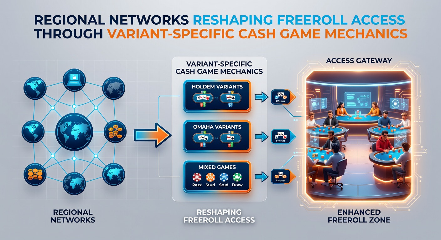 Cash-Game-Mechaniken und Freeroll-Zugang in regionalen Netzwerken