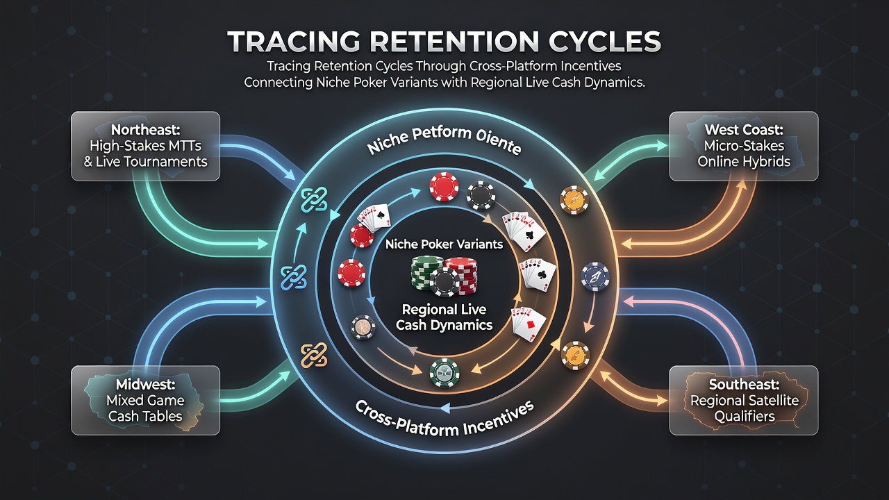 Analyse von Retentionszyklen in Poker-Varianten und Live-Cash-Spielen